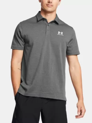 Мъжка тениска UNDER ARMOUR ICON POLO 1386608-025 СИВО