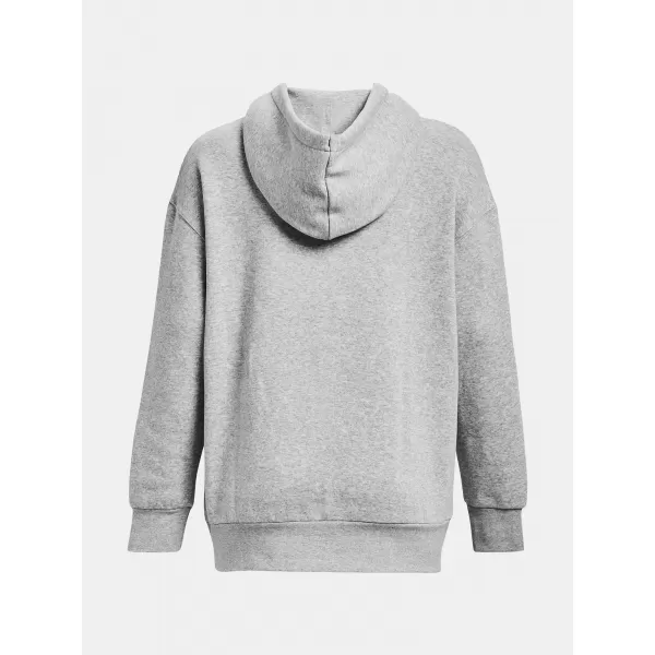  Дамски суичър UNDER ARMOUR ESSENTIAL FLC OS HOODIE 1379495-012 СИВО 