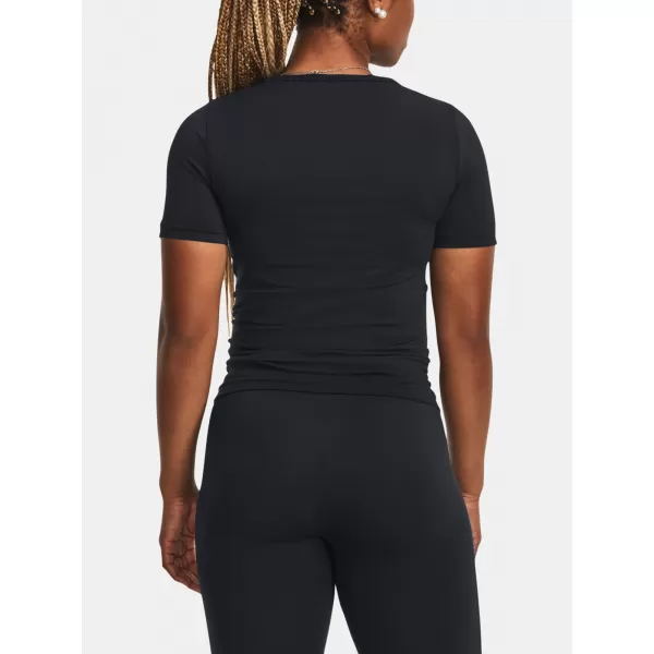 Дамска тениска UNDER ARMOUR TRAIN SEAMLESS SS 1379149-001 ЧЕРЕН 