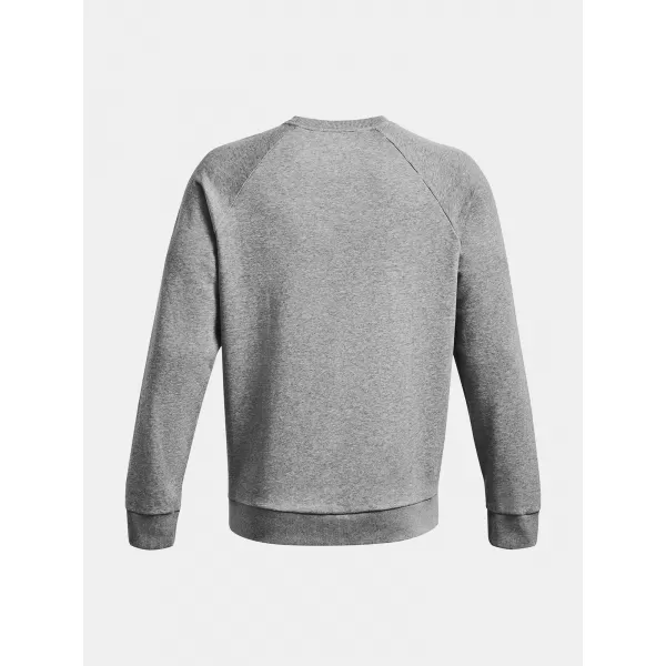  Мъжки суичър UNDER ARMOUR RIVAL FLEECE CREW 1379755-025 СИВО 