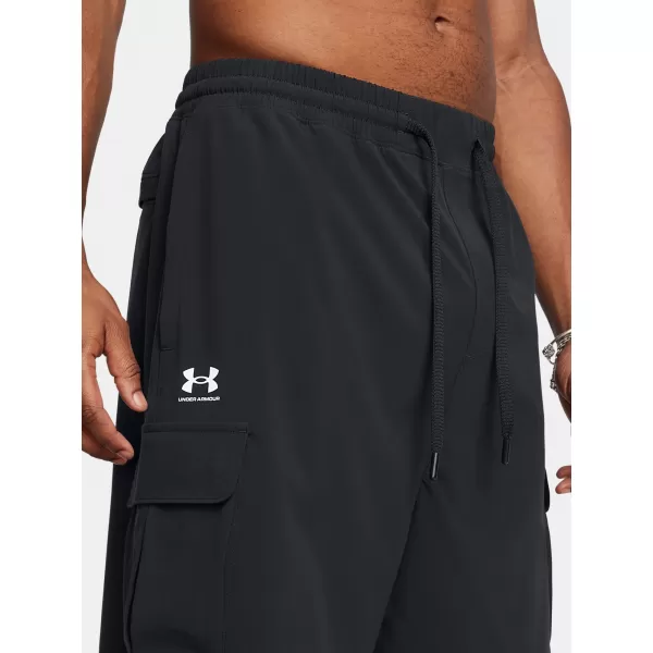  Мъжки шорти UNDER ARMOUR VIBE WOVEN CARGO SHORT 1386560-001 ЧЕРЕН 