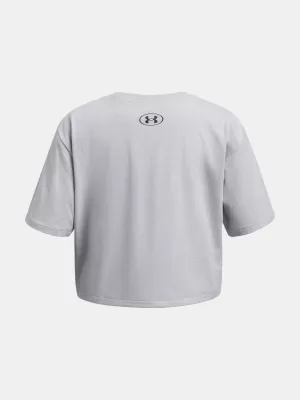 Тениска за момиче UNDER ARMOUR RIVAL SS 1389755-011 СИВО