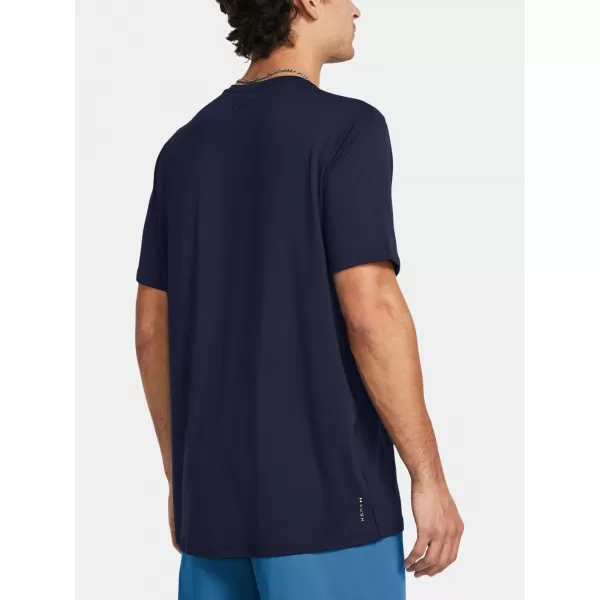  Мъжка тениска UNDER ARMOUR VANISH ENERGY SS 1383973-410 СИНЬО 