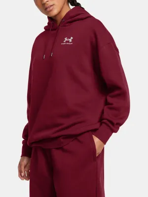 Дамски суичър UNDER ARMOUR ICON FLEECE OS HOODIE 1379495-625 ЧЕРВЕНО