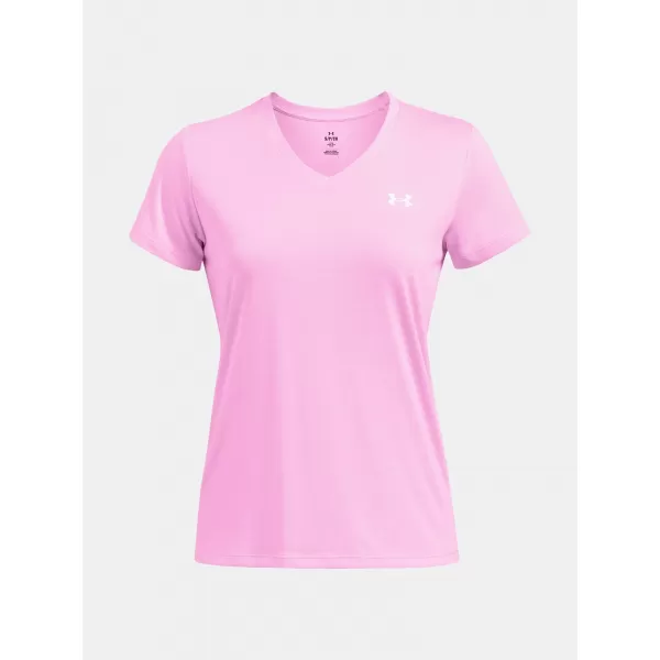  Дамска тениска UNDER ARMOUR TECH SSV- TWIST 1384227-672 РОЗОВО 