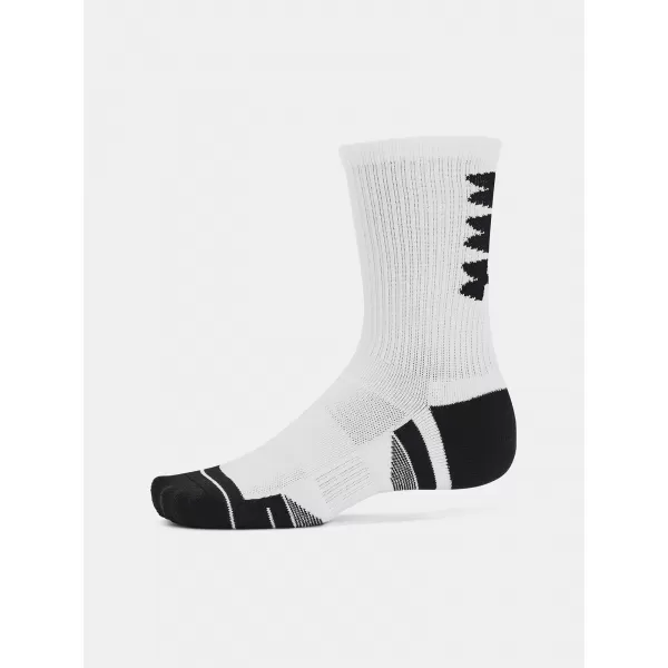  Чорапи UNDER ARMOUR PERF TECH NOV CREW (3 PÁRY) 1379515-101 БЯЛО 