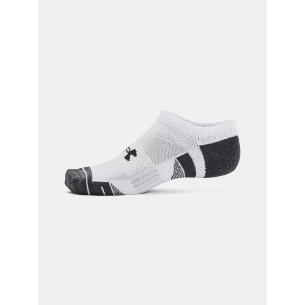  Чорапи UNDER ARMOUR PERFORMANCE COTTON NS (3 PÁRY) 1379526-100 БЯЛО 