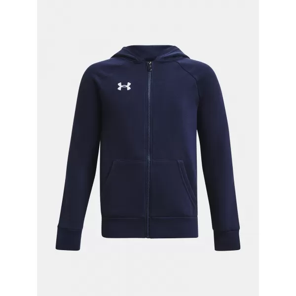 Суичър за момче UNDER ARMOUR RIVAL FLEECE FZ HOODIE 1379794-410 СИНЬО 
