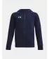 Суичър за момче UNDER ARMOUR RIVAL FLEECE FZ HOODIE 1379794-410 СИНЬО