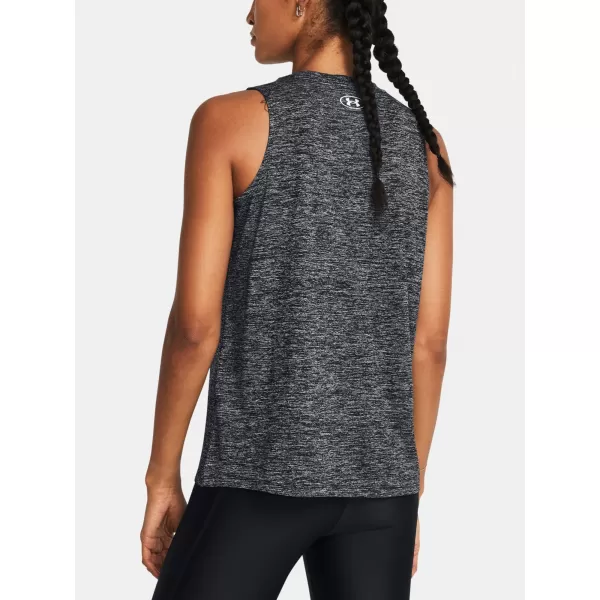  Дамски потник UNDER ARMOUR TECH TANK TWIST 1383656-001 ЧЕРЕН 