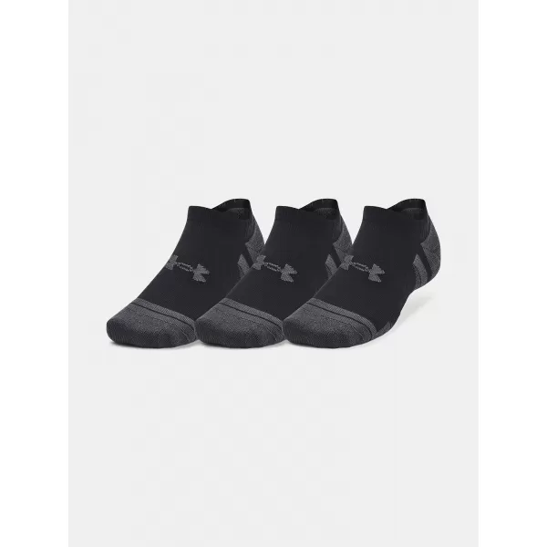  Чорапи UNDER ARMOUR PERFORMANCE TECH NS (3 PÁRY) 1379503-001 ЧЕРЕН 