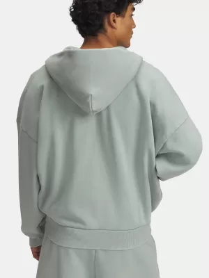 Мъжки суичър UNDER ARMOUR ICON HWT FLEECE WASH FZ 6000651-348 ЗЕЛЕНО