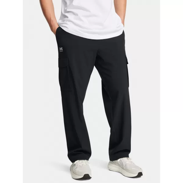  Мъжки спортен панталон UNDER ARMOUR VIBE WOVEN CARGO PANTS 1386558-001 ЧЕРЕН 