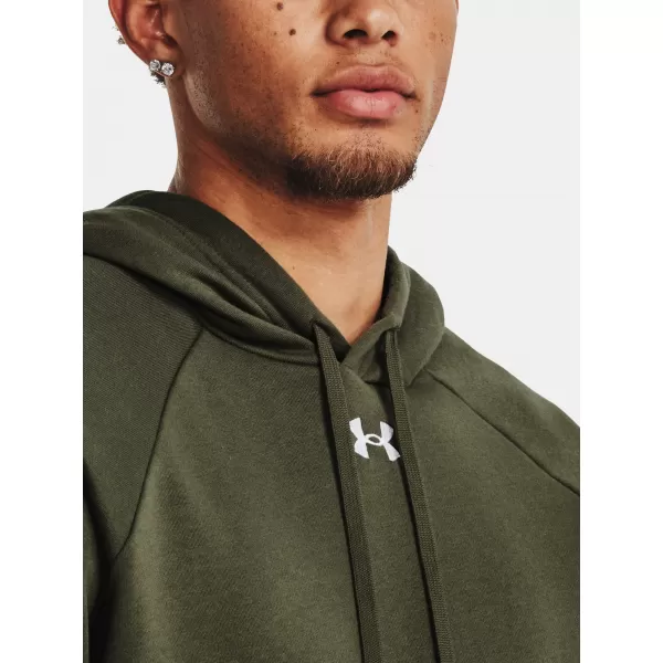  Мъжки суичър UNDER ARMOUR RIVAL FLEECE HOODIE 1379757-390 ЗЕЛЕНО 