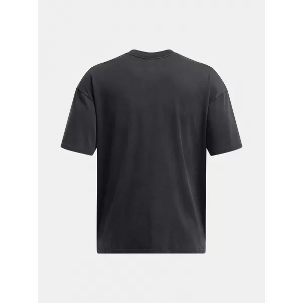  Мъжка тениска UNDER ARMOUR M HW OS LOGO WASH SS 1389147-001 ЧЕРЕН 