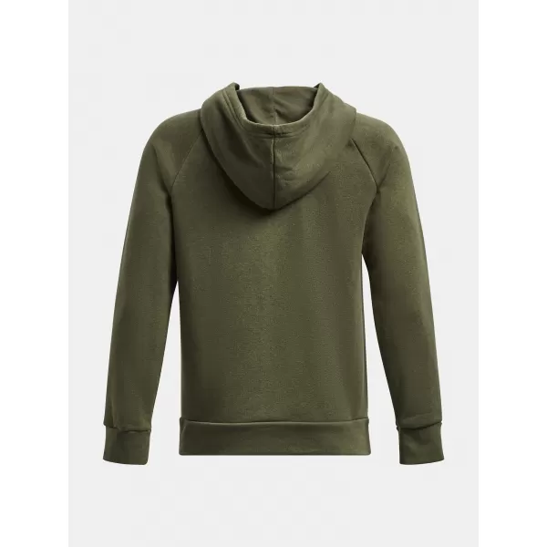  Суичър за момче UNDER ARMOUR RIVAL FLEECE HOODIE 1379792-390 ЗЕЛЕНО 