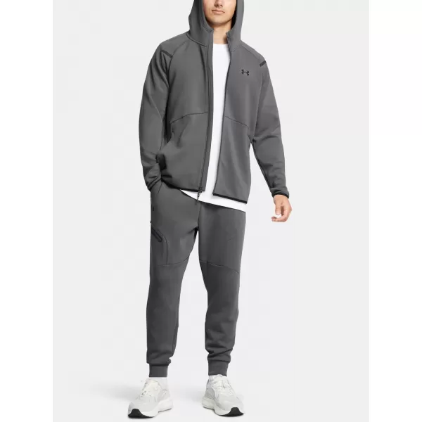  Мъжки суичър UNDER ARMOUR UA UNSTOPPABLE FLC FZ HD EU СИВО 