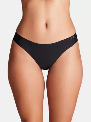 Дамски прашки UNDER ARMOUR PURE STRETCH NS TANGA 1383893-001 ЧЕРЕН