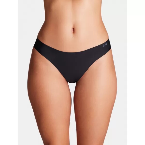  Дамски прашки UNDER ARMOUR PURE STRETCH NS TANGA 1383893-001 ЧЕРЕН 