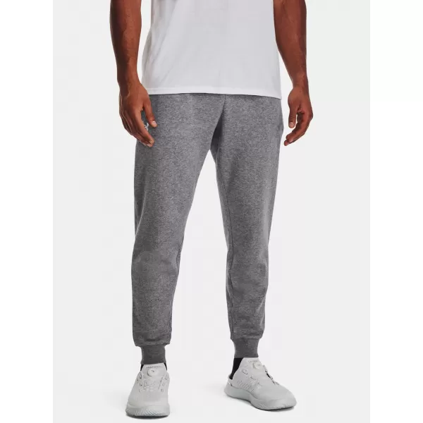  Мъжки спортен панталон UNDER ARMOUR RIVAL FLEECE JOGGERS 1379774-025 СИВО 