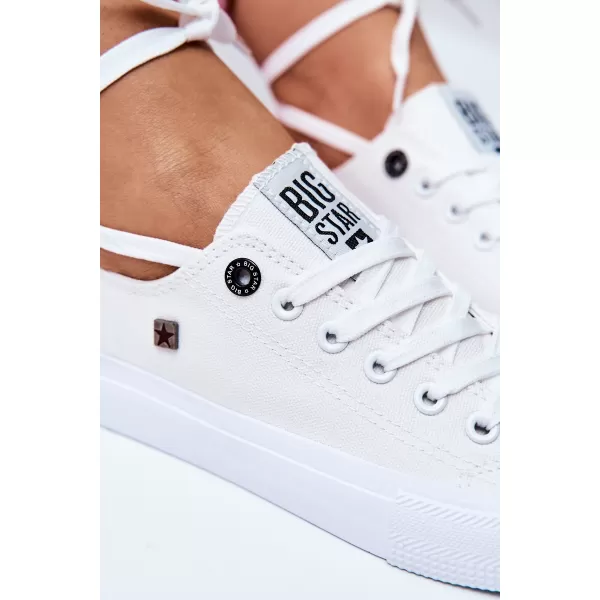  Дамски маратонки BIG STAR AA274010 WHITE Big Star Shoes 
