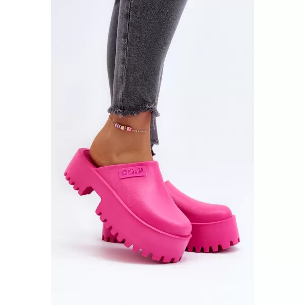  Дамски чехли BIG STAR NN274019 PINK Big Star Shoes 