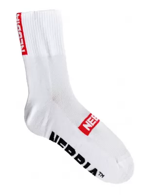 EXTRA MILE” чорапи crew 103 WHITE Nebbia