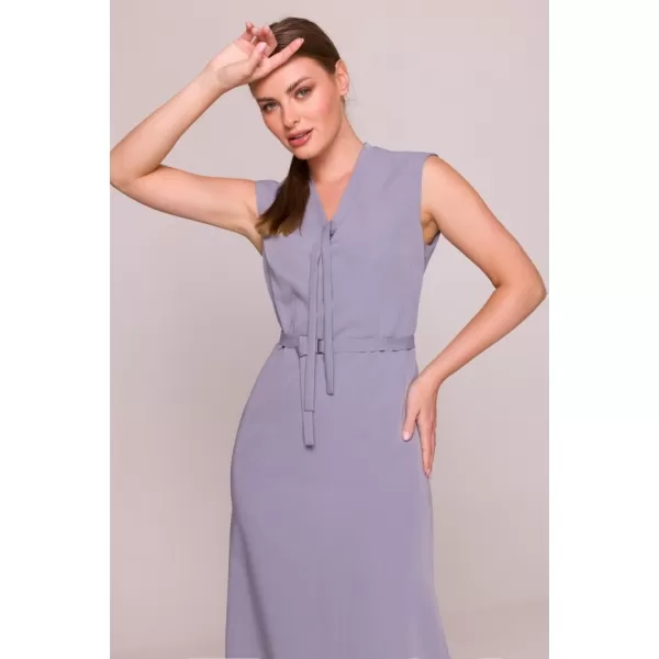  Рокля STYLOVE S410 ГЪЛЪБОВО СИВО 