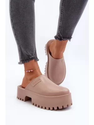 Дамски чехли BIG STAR NN274016 BEIGE Big Star Shoes