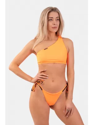 Оранжево бикини с едно рамо Bandeau - горнище 449 ORANGE Nebbia