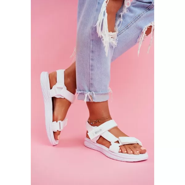  Дамски сандали BIG STAR FF274A603 WHITE Big Star Shoes 