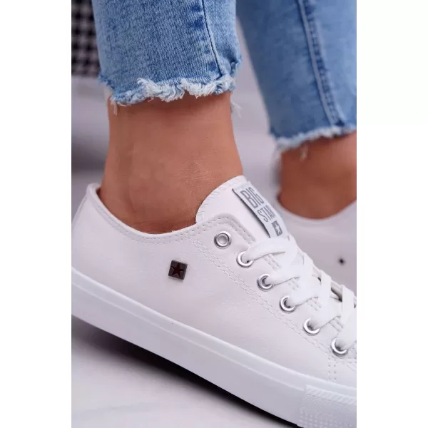  Дамски маратонки BIG STAR V274869 WHITE Big Star Shoes 
