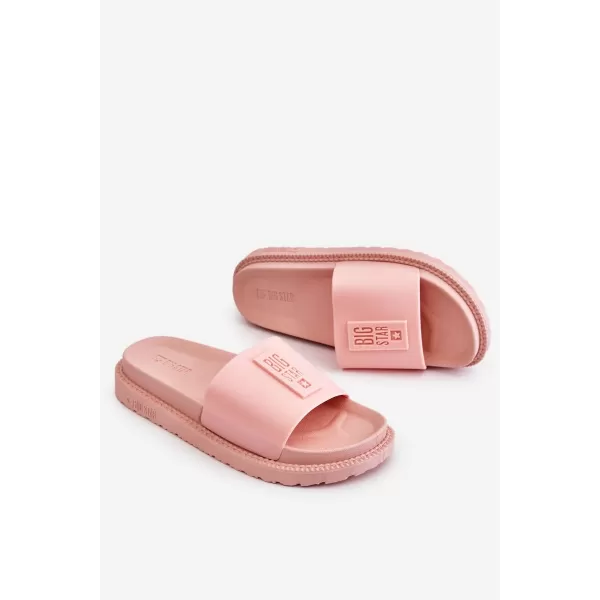  Дамски чехли BIG STAR LL274425 PINK Big Star Shoes 