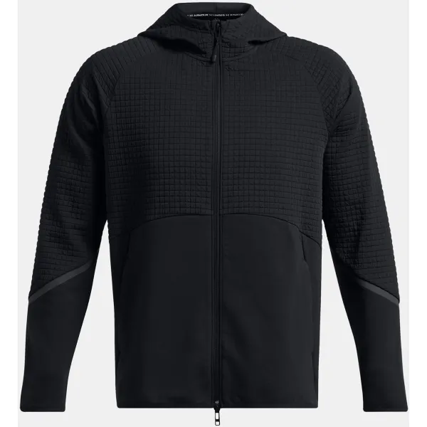  Мъжки суичър UNDER ARMOUR UNSTOPPABLE FLC GRID FZ 1386543-001 ЧЕРЕН 