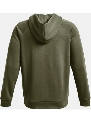 Мъжки суичър UNDER ARMOUR RIVAL FLEECE FZ HOODIE 1379767-390 ЗЕЛЕНО