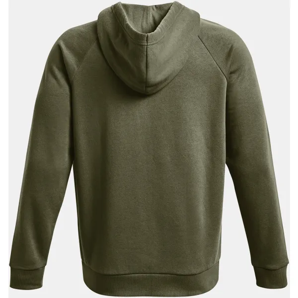  Мъжки суичър UNDER ARMOUR RIVAL FLEECE FZ HOODIE 1379767-390 ЗЕЛЕНО 