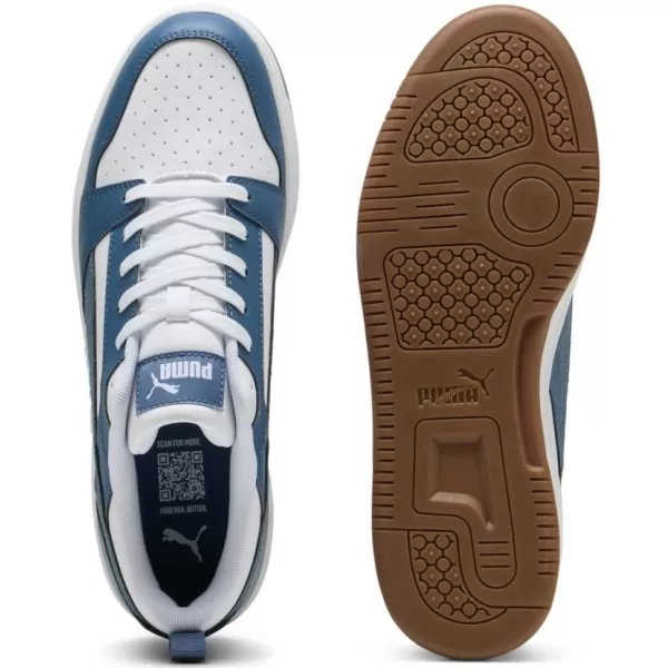  Ботуши PUMA REBOUND V6 LOW 392328-58 БЯЛ 
