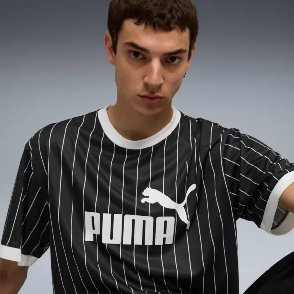  Мъжко трико PUMA ESS STRIPED JERSEY 688263-01 ЧЕРЕН 