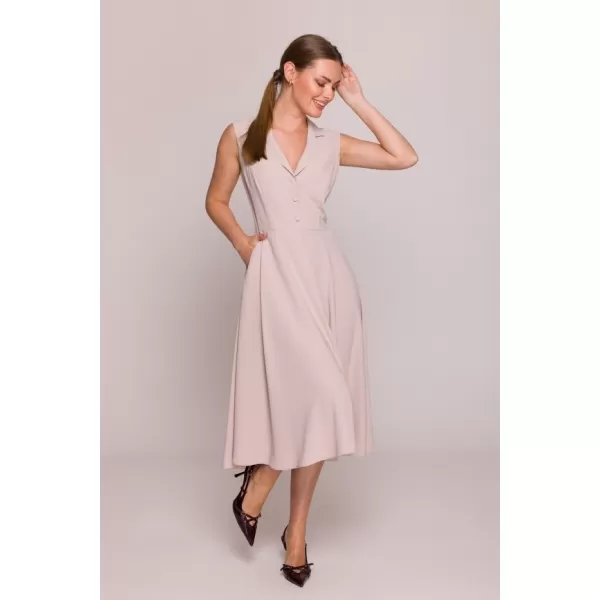  Рокля STYLOVE S409 БЕЖОВО 