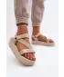 Дамски сандали BIG STAR NN274A528 BEIGE Big Star Shoes