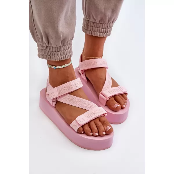  Дамски сандали BIG STAR NN274A533 PINK Big Star Shoes 