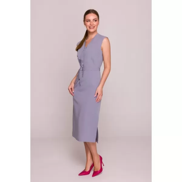  Рокля STYLOVE S410 ГЪЛЪБОВО СИВО 
