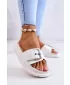Модни дамски чехли BIG STAR JJ274A309 WHITE Big Star Shoes