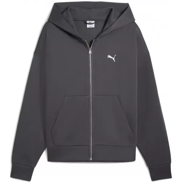  Мъжки суичър PUMA WARDROBE ESS BOXY FULL-ZIP HOODIE DK 632066-44 СИВО 