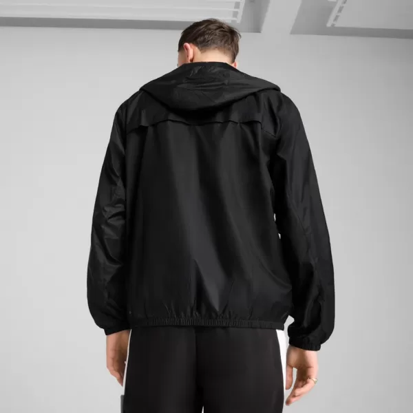  Мъжка ветровка PUMA ESS REGULAR WINDBREAKER 684625-01 ЧЕРЕН 