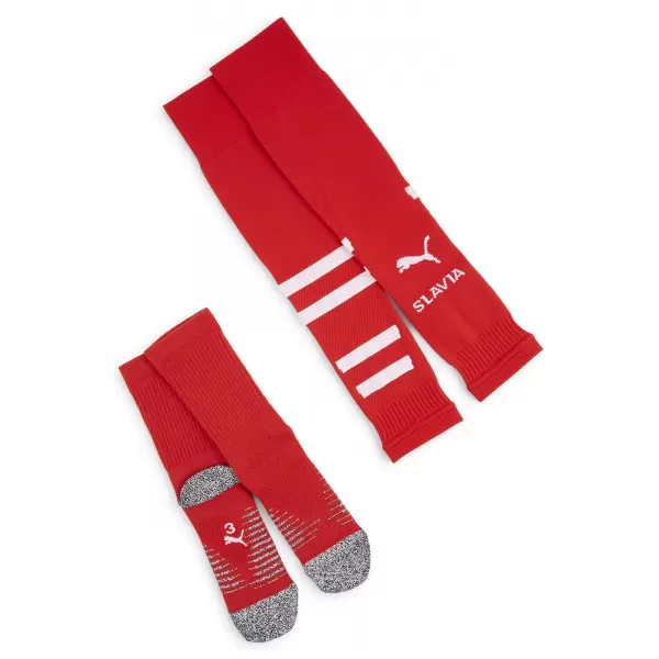  Футбол PUMA TEAM SKS GRAPHIC SOCKS PROMO 775220_03 PUMA RED/PUMA WHITE 
