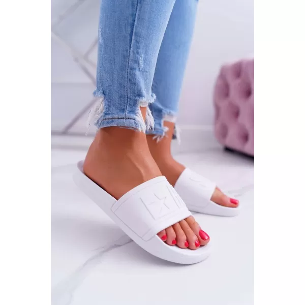 Дамски чехли BIG STAR DD274A268 WHITE Big Star Shoes 