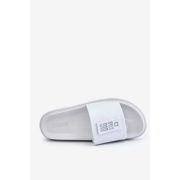  Дамски чехли BIG STAR LL274428 WHITE Big Star Shoes 