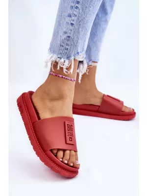 Дамски чехли BIG STAR LL274430 RED Big Star Shoes