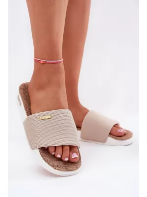 Дамски чехли BIG STAR RR274A102 BEIGE Big Star Shoes